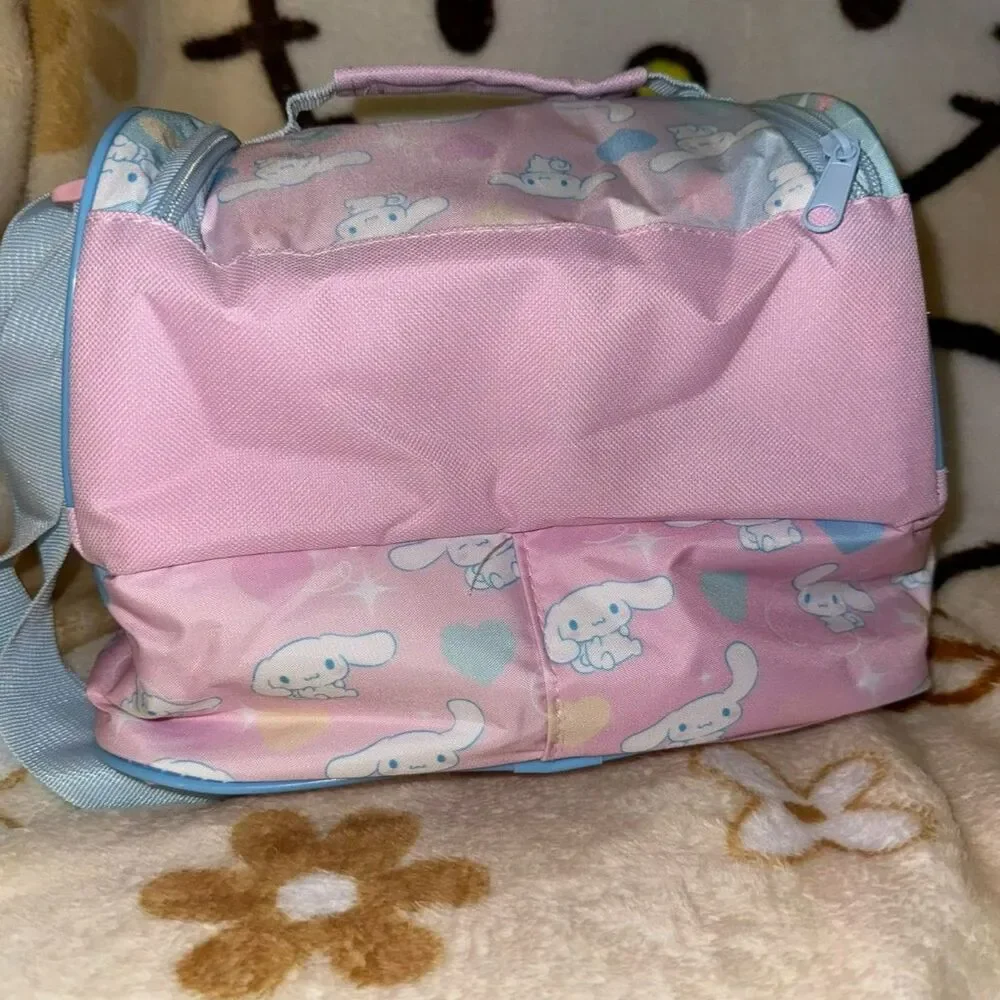 Cinnamoroll Pink & Blue Insulated Lunch Bag